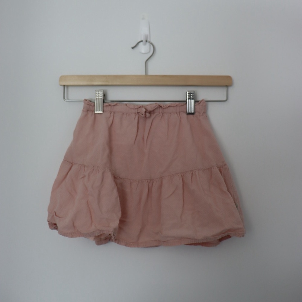 Wheat Tiered Skirt 4Y